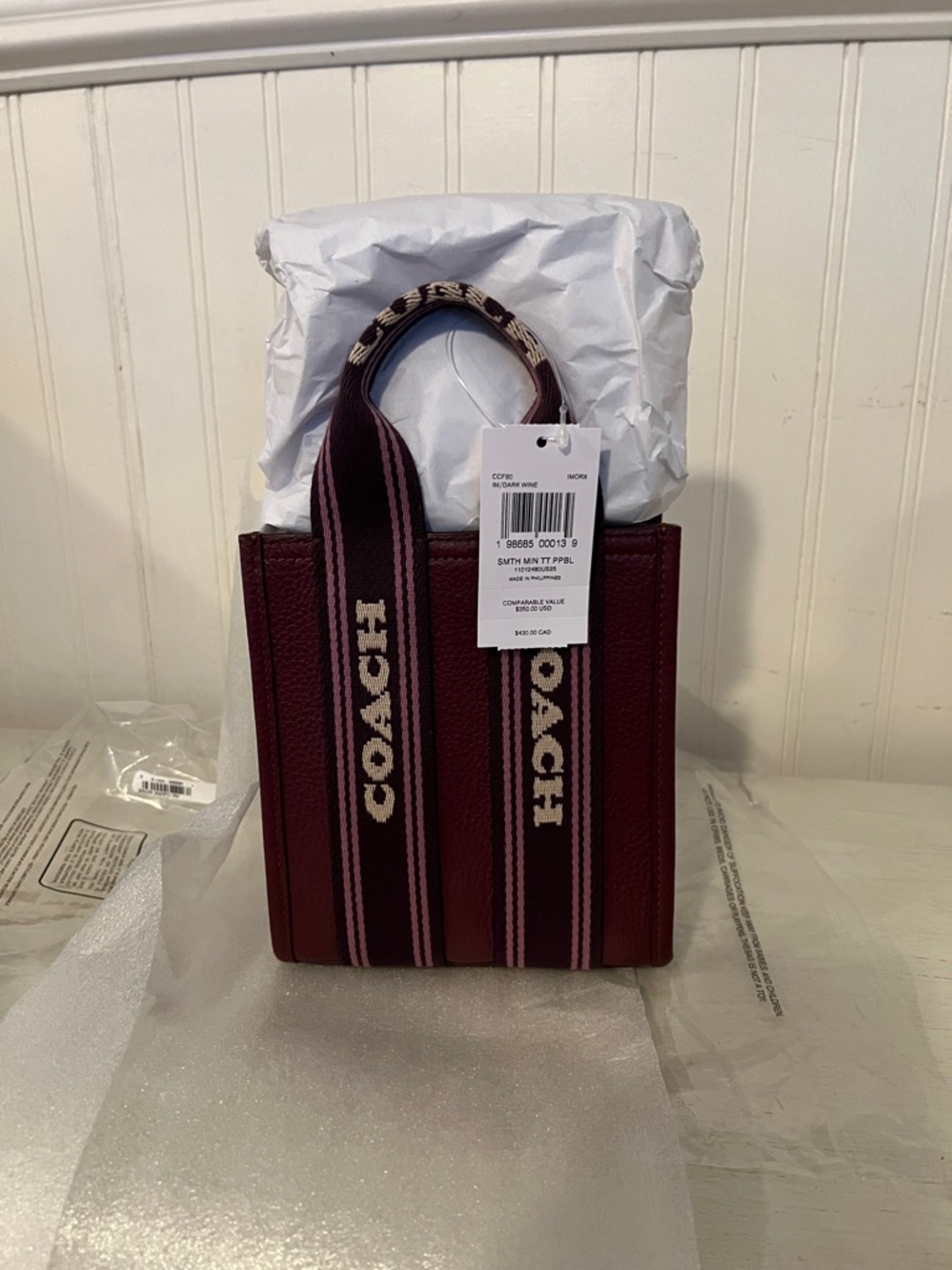 Coach Smith Mini Tote - Picture 5 of 5